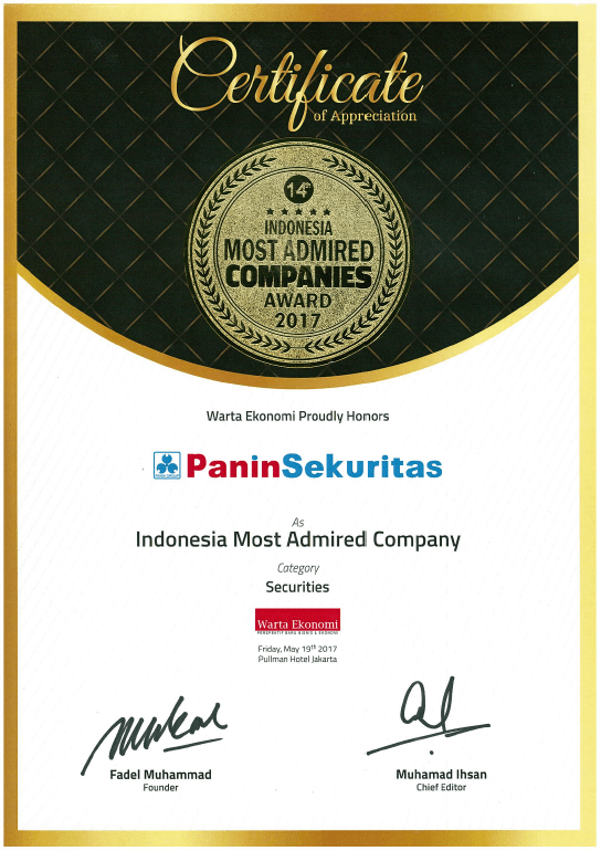 Indonesia Most Admired Companies 2017